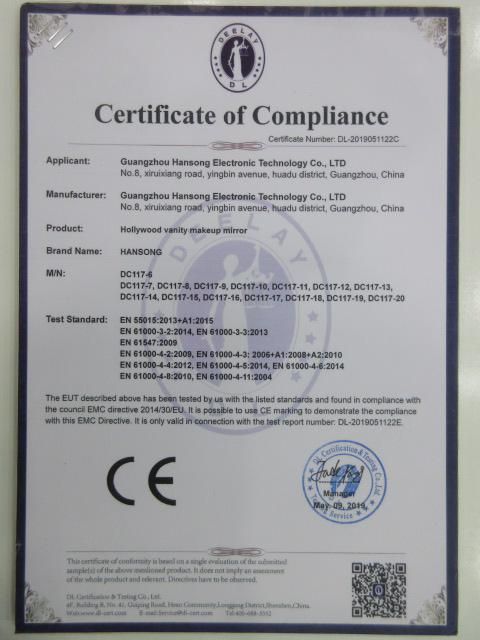 CE - Shenzhen Orangeway Technology Co., Ltd.