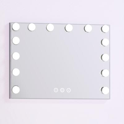 China Success Lighted Vanity Makeup Bathroom Mirror Beauty Decorative Mirror With LED Lights for sale