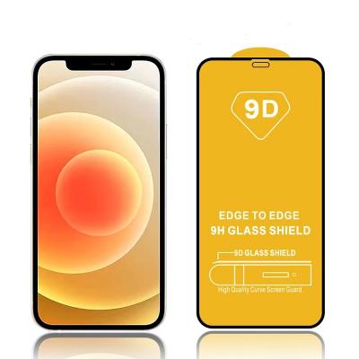 China 2021 Anti-scratch 9D Glass For iPhone 12 Pro Mini 5.4 Phone 6.1 12 Screen Film Tempered Screen Protector Glass Protector For XR XS Max 6.5 for sale