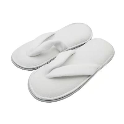 China Hotel Coral Fleece Disposable Flip Flops Can Be Customized With LOGO 0099 for sale