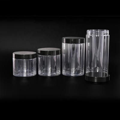 China Wholesale 300ml 400ml 500ml 800ml 1000ml Cosmetic Packing Plastic Containers With Lid For Cosmetic Food Packaging for sale