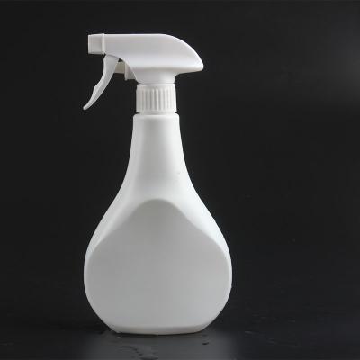 China Plastic White Household Products 500ml PET Spray Bottle With Kao Gun Spray for sale