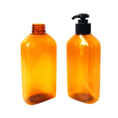 China Household products factory price is 300ml 500ml PET lotion bottle for shampoo or body wash lotion for sale