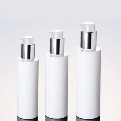 China Recyclable Wholesale Cosmetic Pet Bottle Plastic Fashion Packing 100ml 150ml 200ml Pump Press Pet Bottle for sale