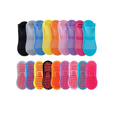 China Wholesale QUICK DRY Trampoline Socks For Yoga Dots Parks Sock Women Men Extreme Sport Anti Slip Sock for sale