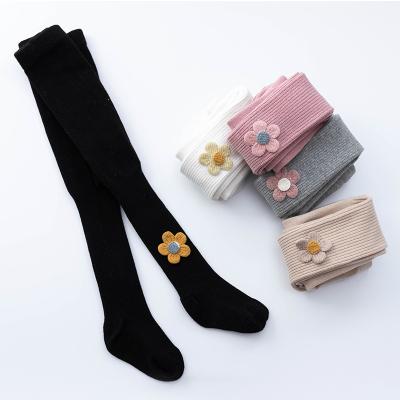 China Spring Baby Tights Pantyhose QUICK DRY Fashion Knitted Cotton Stocking Girls Pantyhose for sale