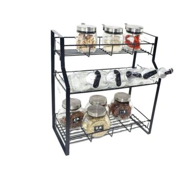 China Factory Wholesale Price Modern Simplicity Kitchen Shelf Spice Rack Organizer CLASSIC for sale