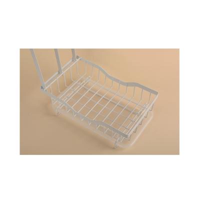 China Household Goods Storage China Factory Supply Home Kitchen Storage Shelf Wrought Iron Lazy Rack for sale