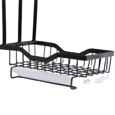 China Household Goods Storage China Factory Supply Metal Rack Foldable Kitchen Storage Cloth Rack for sale