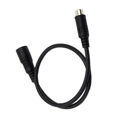 China Waterproof Monitor Male To Mini Video 6 Pin Extension Cables Din Cable 6 Pin Din Cable 6 Pin Female To Mini for sale