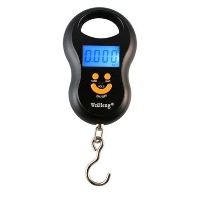 China Tare; Lock ; Auto-Digital Portable Luggage Hanging Scale For Travel Suitcase WH-A03 50kg for sale