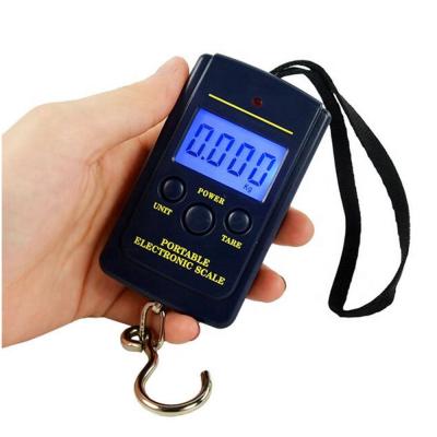 China Tare; Lock ; Small Auto-Digital Luggage Scale Gift For Traveler Handheld Suitcase Weight Scale 40 Kg WH-A01 for sale