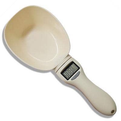 China Tare; Lock ; 800g 1g Pet Food Scoop Scale Measuring Cup Digital Automatic Doser Scale for sale