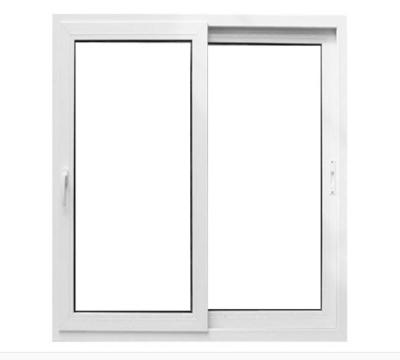 China Sliding simple white anti-theft house windows for sale