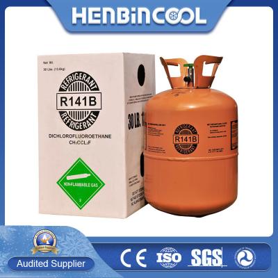 China OEM Pureza 99.9 R141B Gas refrigerante sin color Freón R141b en venta