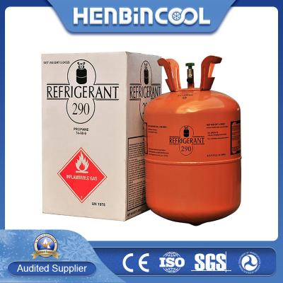 China Alicyclic Hydrocarbon 99.5% R290 Propane Refrigerant Gas for sale