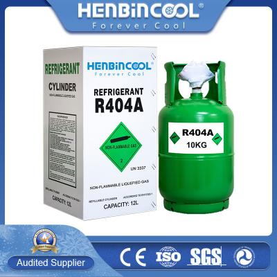 China SGS R404A Refrigerant 24 Lb Cylinder CF3CH2f CH3CF3 Formula for sale