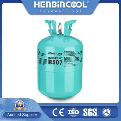 China R507 Refrigerant 99.6% Purity CH2FCF3 Gas R507A Colorless for sale