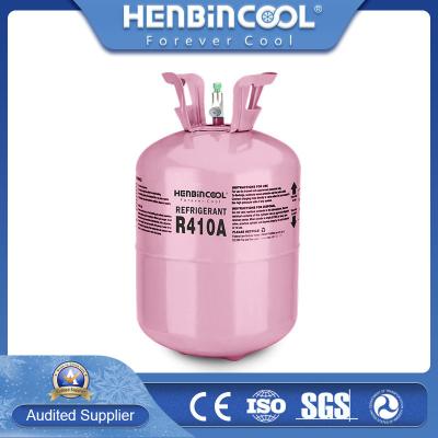 China HFC R410A Refrigerant 99.99% 410a Refrigerant 25lb Colorless for sale