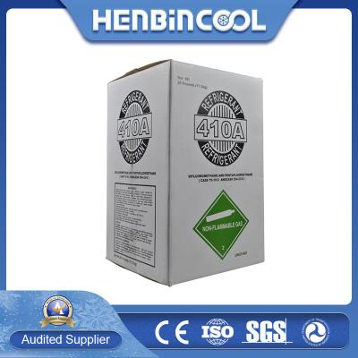 Cina CAS 75-28-5 HFC R410A Frigorifero 25lb 11,3kg Refrigerant Gas Per Ac in vendita