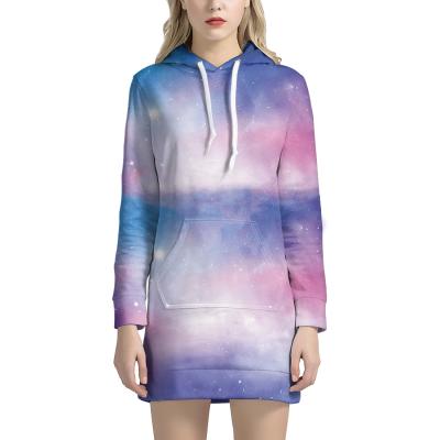 China Custom Breathable Sublimation Print 4xl Plus Size Sweater Dresses Printable Women Clothing Dress Sweater Nique OEM Long Sweater Dress for sale