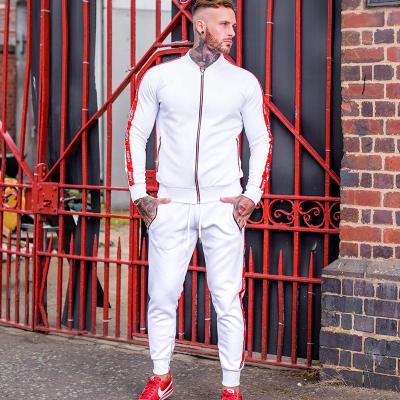 China High Quality Anti-wrinkle Sport Wear Men 2 Piece Tracksuit Set Mens Gym Wear 2 Piece Tracksuit Set for sale