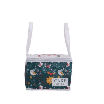 China Factory Customization Thermal Non Woven Material Cooler Full Color Printing Insulated Bags for sale