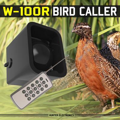 China Waterproof MP3 Bird Visitor 100W with WEEKLY Timer and Remote Hunter W-100R ORIGINAL MANUFACTURER for sale