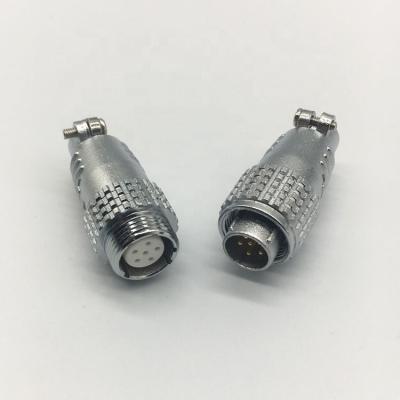 China Automotive Male Female Straight Plug P Series Multi Pin Connectors Waterproof Cable Connector for sale