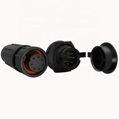 China Circular Connector Automotive Plug And Play Waterproof 7pin Contact Connectors for sale