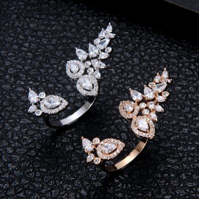 China Factory Outlet Fashion TRENDY Adjustable Size Personalized Rings For Women Gift Rings for sale