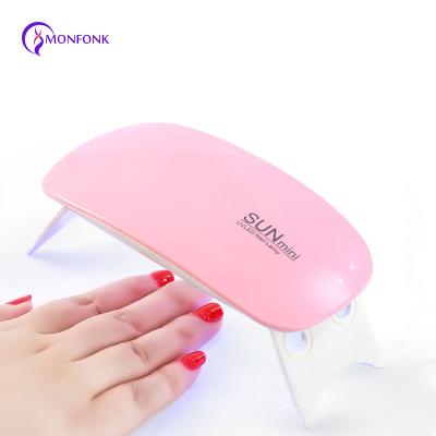 China Fashionable Sun Mini Mouse Rechargeable Nail Dryer Nail Lamp Flexible UV Lamp for sale