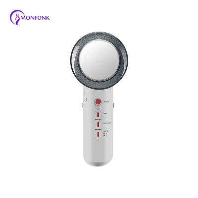 China Face Lift Home Instrument Massager Facial Tightening Body Shape Fat Burner EMS Ultrasonic Infrared Heat Therapy Beauty Device for sale