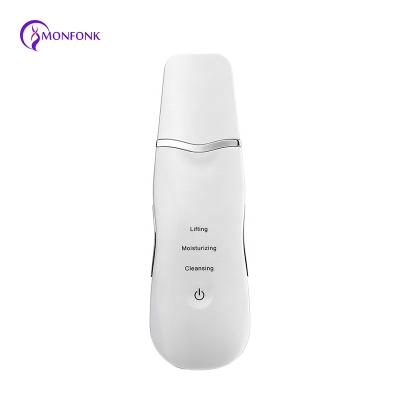 China Newest USB Electric Facial Dead Skin Scrubber Skin Care Vibration Ultrasonic Deep Cleansing Device For Home for sale