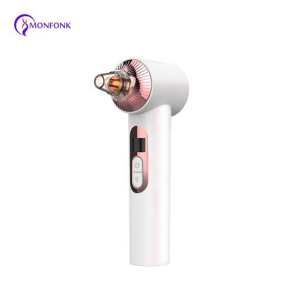 China Acne Treatment Portable Strong Suction Mode Hot Cold Skin Care Led Blackhead Vacuum Remover With Camera for sale