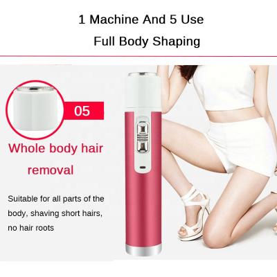 China Car Madame Shaver Cordless Nose Hair Trimmer Mini Epilator Rechargeable Electric Hair Removal for sale