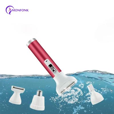 China Triple Blade 5 IN 1 Painless Hair Remover Portable Laser Hair Removal Facial Hair Removal For Woman for sale