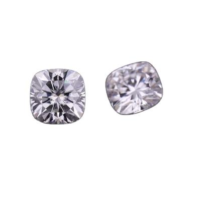 China Jewelry Making Vvs High Quality Colorless Moissanite DEF 5mm 10mm White Color Dampen Loose Moissanite for sale