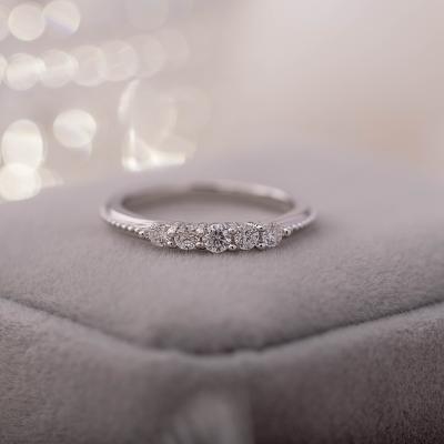 China Factory Wholesale Custom Women's Engagement Ring 2021 TRENDY for sale