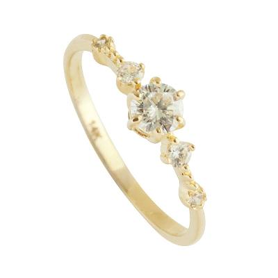 China New Fashion TRENDY Exquisite Promise Jewelry Eternal Love Ring Size 5-8 CZ Rings For Women Jewelry for sale