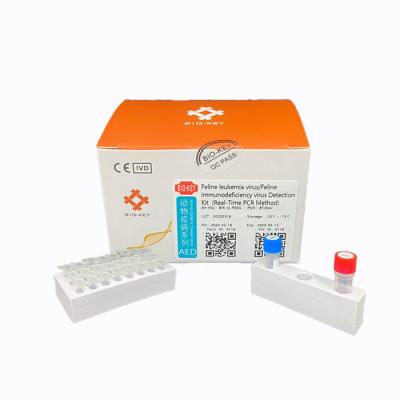 China Veterinary Leukemia Feline Cat Test Kit QPCR AIDS FIV FeLV Test Kit DNA Taq for sale