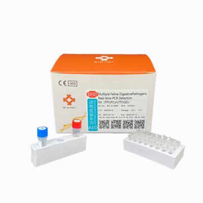 Chine Kit félin d'essai d'ADN de FCoV Cat Test Kit Giardia Feline de diagnostic moléculaire à vendre