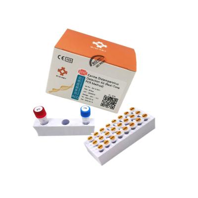 Chine Kit d'essai de chien d'ADN de Kit Fluorescence QPCR d'essai de maladie canine de CDV à vendre