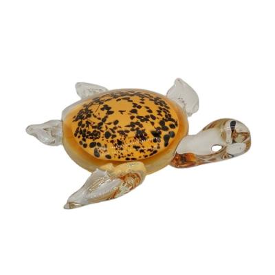 China International Hot Sale Glass Decoration Glass Art Turtle Glass Sculpture for sale