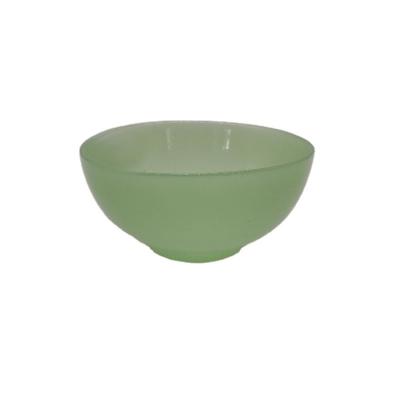 China Viable glass bowl in jade color household bowl wholesale for sale