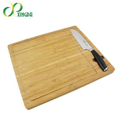 China Wholesale Viable Classic Bamboo Cutting Boards With Groove for sale