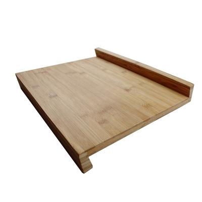 China Sustainable New Products Zshape High Quality Eco-Friendly Bamboo Cutting Board for sale