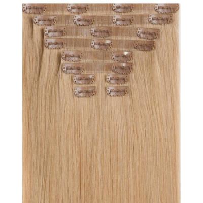 China Wholesale hot popular Cambodian seamless silky straight wave clip in hair in factory price for sale