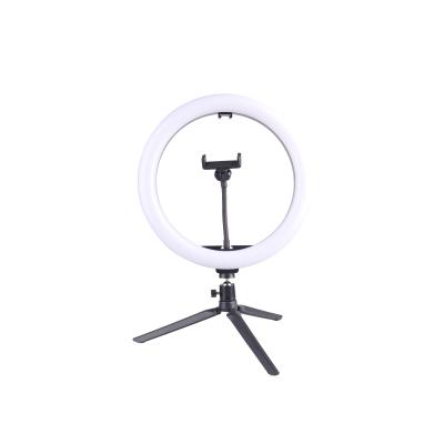 China Table 12 Inch Selfie Make Up Ring Light With Phone Holder And 12inch Tripod for sale