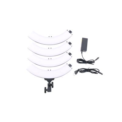 China 4-in-1. 4 in-1 18 inch Dismountable Dismountable Ring Light for Live Streaming with Phone Holder for sale